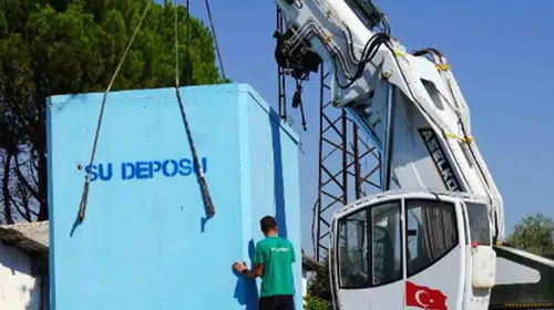 Menteşe’nin uzak köylerinde su sorunu tarih oluyor: Dev depolar yola çıktı