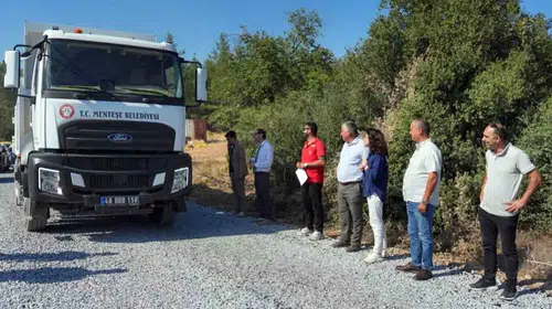 Menteşe’de ulaşım konforu ikiye katlandı: 7 kilometrelik güzergah yenilendi