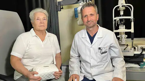 Görme yetisini kaybeden 76 yaşındaki Meral Hanım’ın mucizevi dönüşü