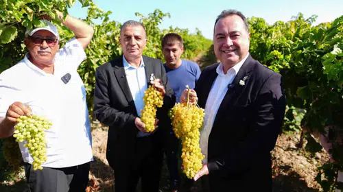Manisa’da üzüm bereketi dört gün boyunca şölene dönüştü