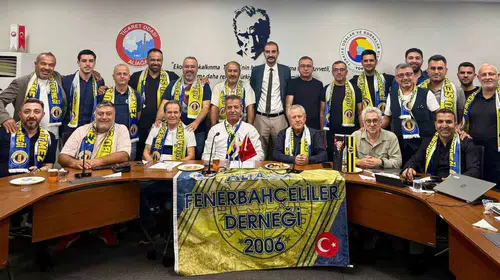 Aliağa’da sarı-lacivertli camiadan tam destek: Hamit Erdem güven tazeledi
