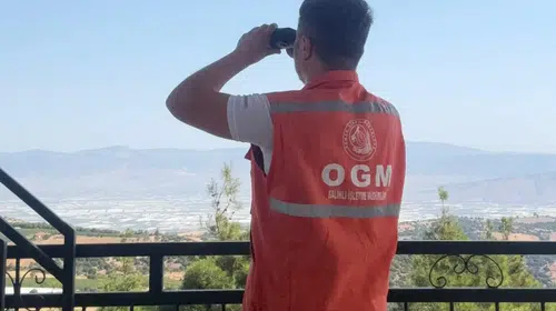 Sarıgöl’ün yeşil hazinesi gözetleme kulelerine emanet