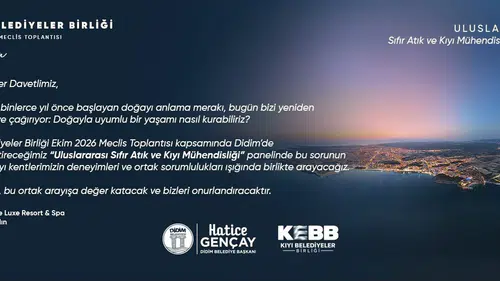 Didim kıyı kentlerinin geleceğine yön verecek zirve için gün sayıyor