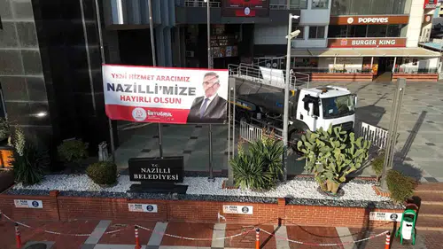 Nazilli’de hizmet atağı: Öz kaynaklarla 32 araçlık dev filo