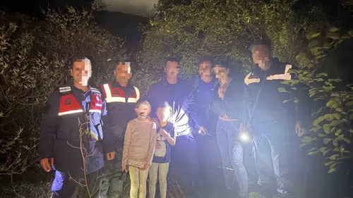 Kuşadası’nda ormanlık alanda kaybolan aile için seferberlik: Jandarma saatler sonra ulaştı