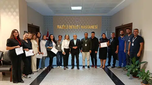 Nazilli'de acil servis hizmetlerinde kalite dönemi: Hemşireler uzmanlık belgelerine kavuştu