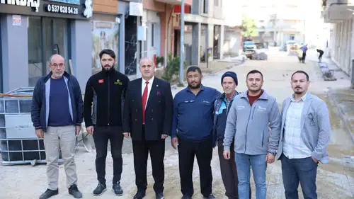 İncirliova’da modern ulaşım atağı: Başkan Kaya şantiye alanlarını denetledi