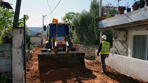 Milas'ta altyapı dönüşümü: Küçükdibekdere'de 5,5 kilometrelik dev hamle