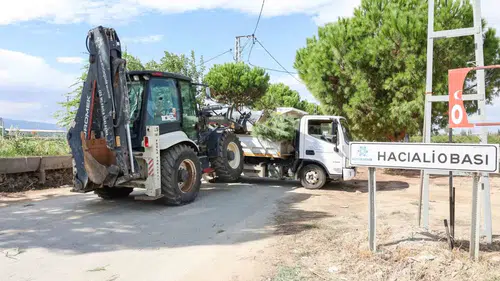 Hacıaliobası’nın çehresi değişti: Büyükşehir’den yeşil dokuya estetik dokunuş