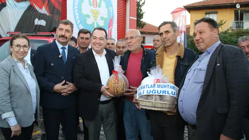 Kula’da saha mesaisi: Başkan Dutlulu’dan hem taziye hem yatırım sözü