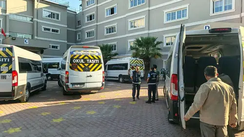 Söke’de okul yollarında sıkı takip: Servis araçları mercek altında