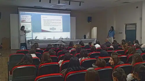 Nazilli'de sağlık seferberliği: Gençlere kanserle mücadele eğitimi
