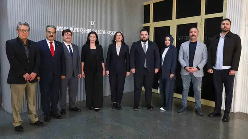 Aydın’da medya ve yerel yönetim buluşması: Gazetecilerden Çerçioğlu’na ziyaret
