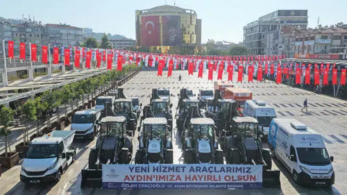 Aydın’da hizmet seferberliği: 90 milyonluk dev takviye yola çıktı