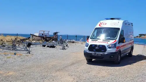 Didim'de plajda korkutan anlar: Denizden cansız bedeni çıkarıldı