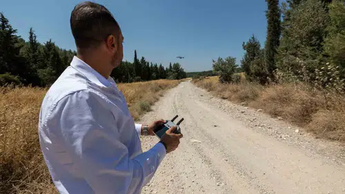İzmir'in doğasına dronlu kalkan: Kaçak moloz dökenlerin kaçacak yeri kalmadı