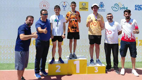 Aydınlı sporcuların Konya çıkarması: Pistten 5 madalyalık zafer çıktı