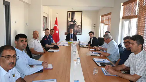 Çay’da afet yönetimi için kritik zirve: Planlar gözden geçirildi