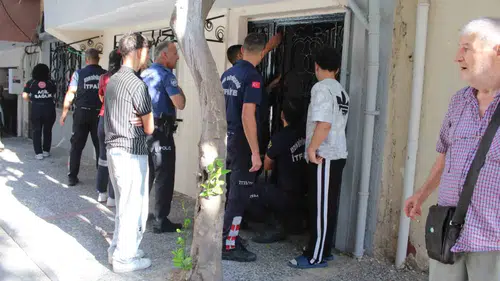 Aydın'da kapı arkasındaki sessizlik ekipleri harekete geçirdi: Korkulan olmadı