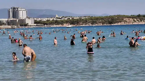 Didim’de eylül bereketi: Yaz mevsimi sahillerde mola verdi