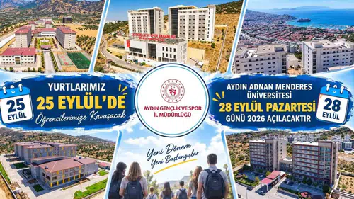 Aydın'da üniversiteli heyecanı: Yurtlar kapılarını açıyor