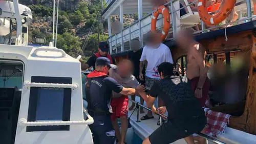 Marmaris açıklarında iki ayrı acil durum: Sahil Güvenlik zamanla yarıştı