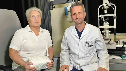 Görme yetisini kaybeden 76 yaşındaki Meral Hanım’ın mucizevi dönüşü