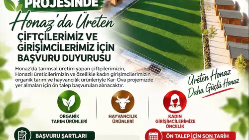 Honaz’da üreten ellerin gücü Kar-Ova ile ekonomiye yansıyacak