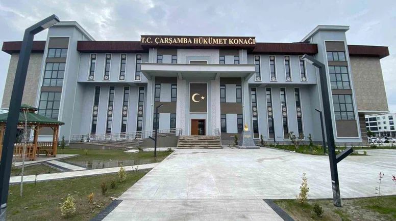 Çarşamba Hükümet Konağı tam kapasite hizmette