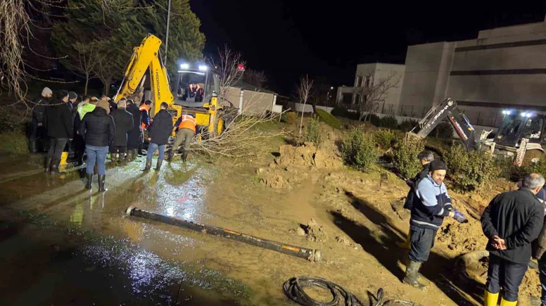 Samsun’da içme suyu ana isale hattı patladı: "Su kesintisi yaşanacak"
