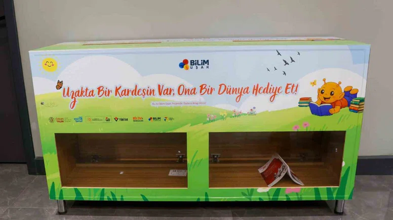 Uşak Belediyesi’nden "Kitap Kumbarası" projesi