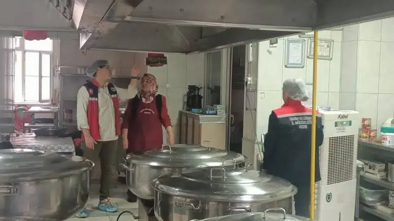Bozdoğan'da okul sofralarında hijyen nöbeti: Ekipler sahaya indi