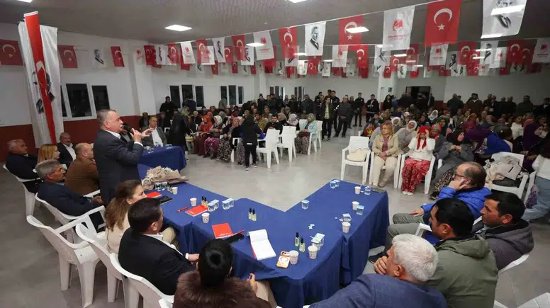 Toprağın bereketini elleriyle büyüten kadınlar: Başkan Balaban’dan Pelitalan çıkarması