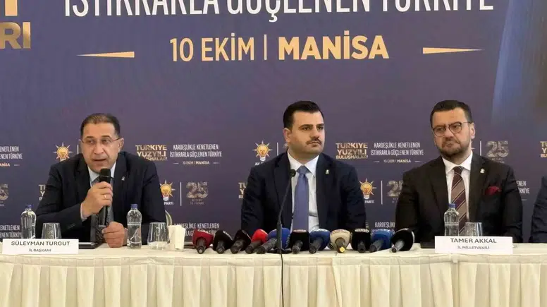 Eyyüp Kadir İnan’dan Manisa’da muhalefete sert çıkış: İftira siyasetinin sonu geldi