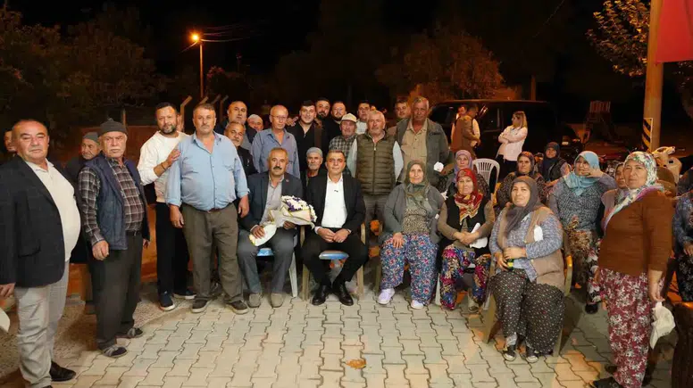 Şehzadeler’de halk buluşması: Başkan Şimşek sorunları yerinde inceledi