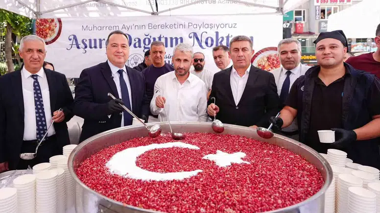 Manisa'da aşure bereketi: Çölyak hastaları da unutulmadı