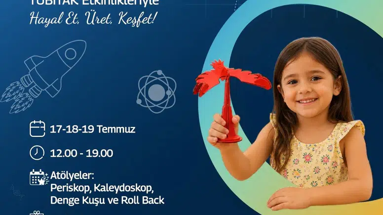 Yaz tatilinde bilim şöleni: Meraklı minikler Forum Manisa’da buluşuyor