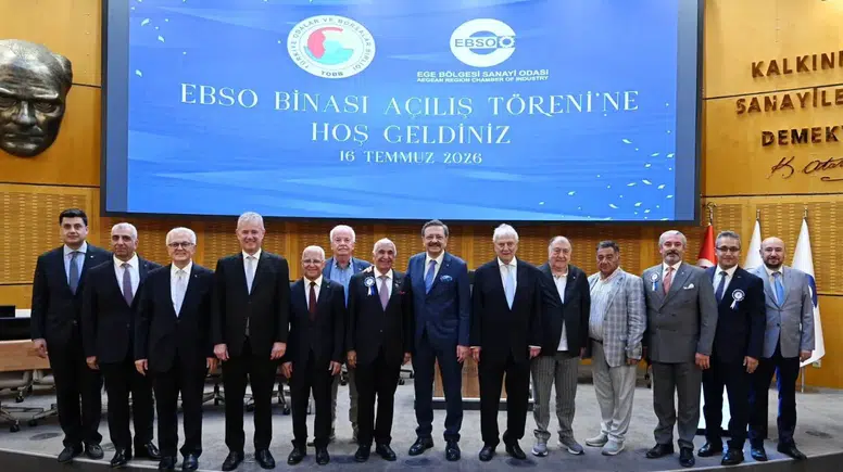 Ege sanayisinde yeni dönem: EBSO’nun modern merkezi törenle hizmete girdi