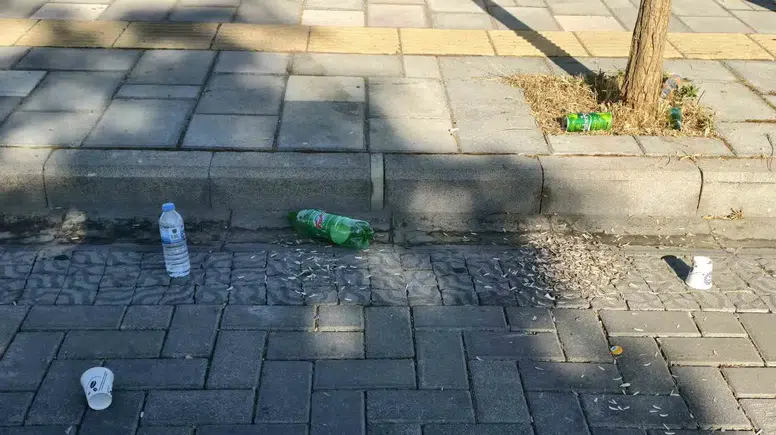 Manisa’da doğa katliamı: Yürüyüş parkuru çöp yığınına dönüştü