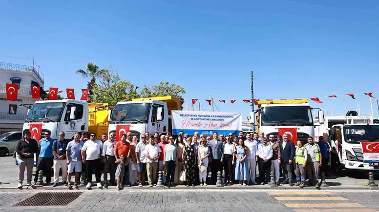 Bodrum’un hizmet gücüne 152 milyon liralık dev takviye