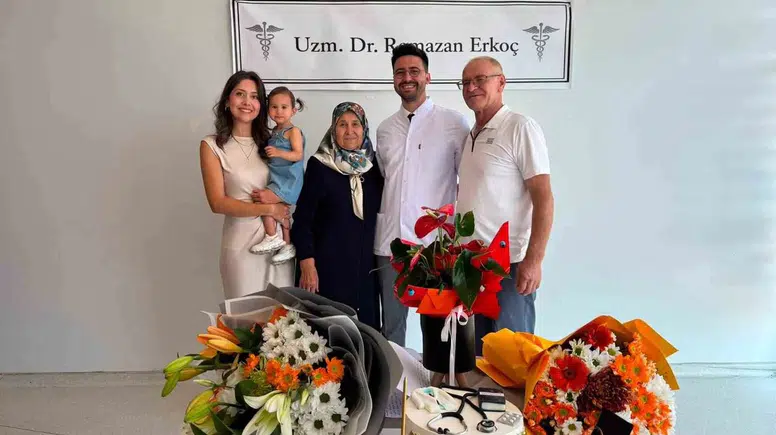 Muğla’da tıp dünyasına yeni bir uzman hekim daha katıldı
