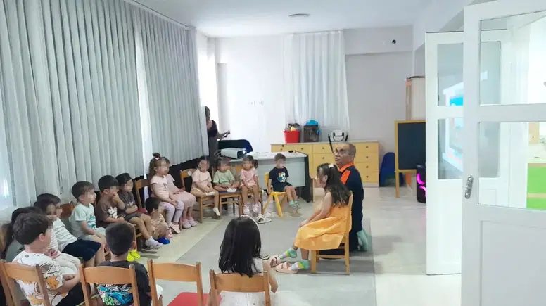Miniklerin afet eğitimi: ADÜ Anaokulu’nda hayat kurtaran bilgiler