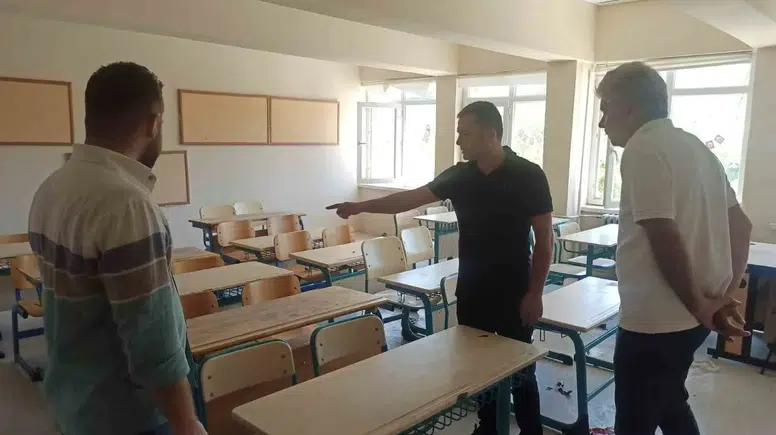 Didim’de ders zili öncesi hummalı çalışma: Okullar yepyeni bir döneme hazırlanıyor