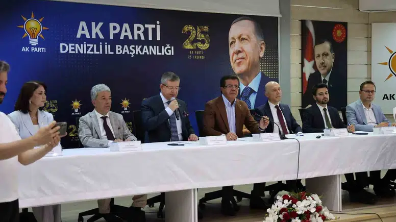 Denizli'de AK Parti'nin 25 yıllık yolculuğu: Gönül bağından Türkiye Yüzyılı'na