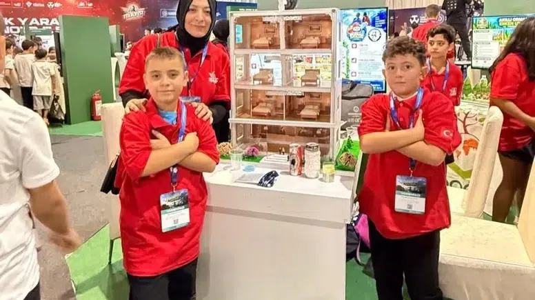 Küçük mucitlerin büyük icadı: Yangın dumanına karşı temiz hava koridoru