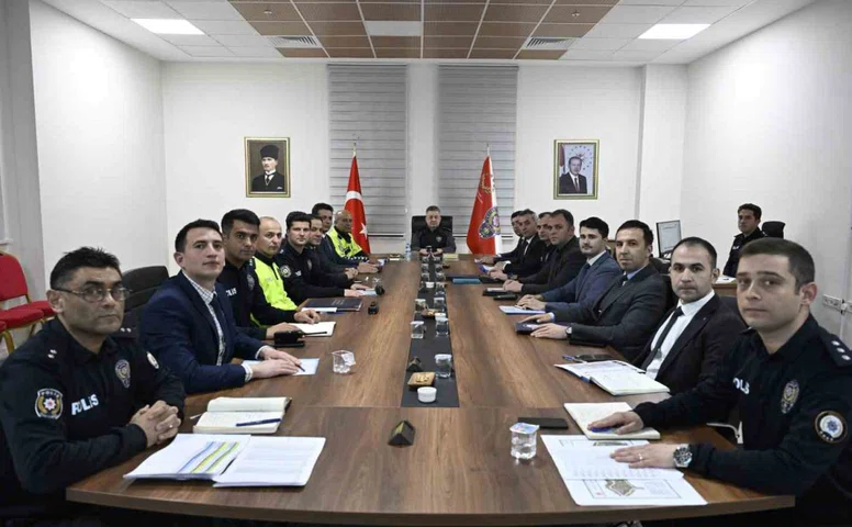 Adıyaman’da haftalık asayiş değerlendirme toplantısı yapıldı