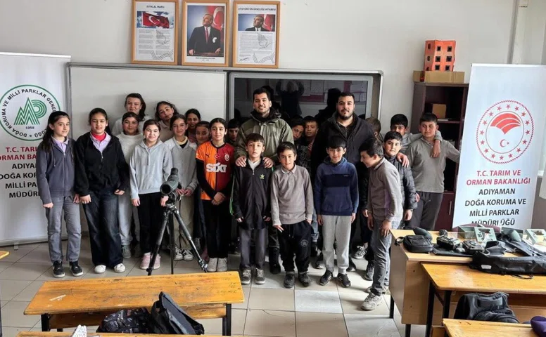 Gölbaşı’nda öğrencilere doğa koruma eğitimi verildi