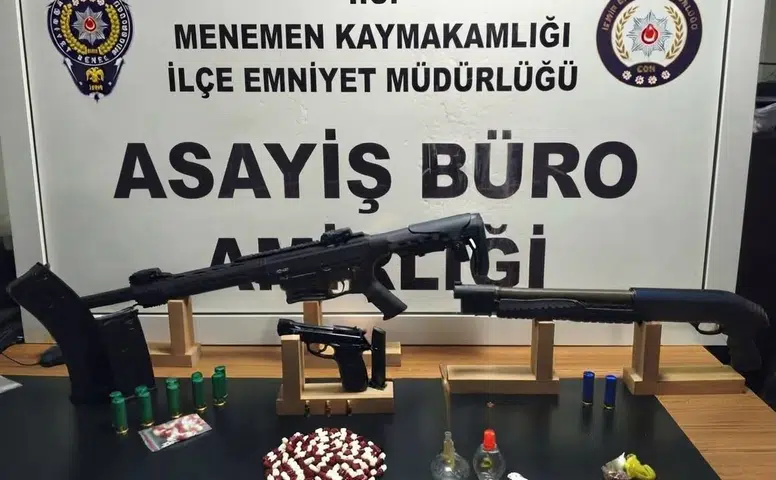 Menemen’de zehir tacirlerine çifte kilit: 44 şüpheli gözaltına alındı