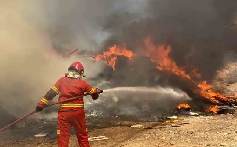 Menteşe’de seyir halindeki otomobil alev topuna döndü