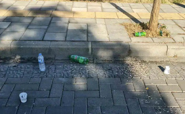 Manisa’da doğa katliamı: Yürüyüş parkuru çöp yığınına dönüştü